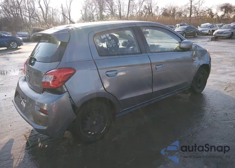 2017 Mitsubishi Mirage Es z USA, uszkodzony, nr VIN ML32A3HJ1HH014297